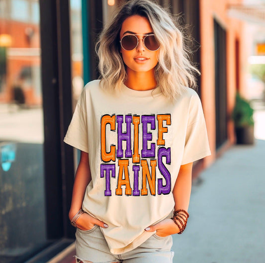 Chieftains Purple/Orange DTF Transfer
