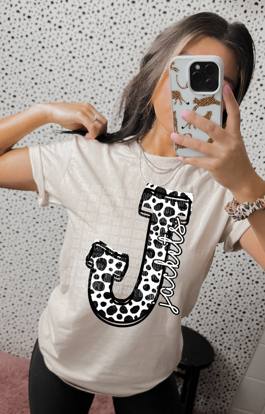 Jackets Dalmatian Dots Mascot DTF Transfer