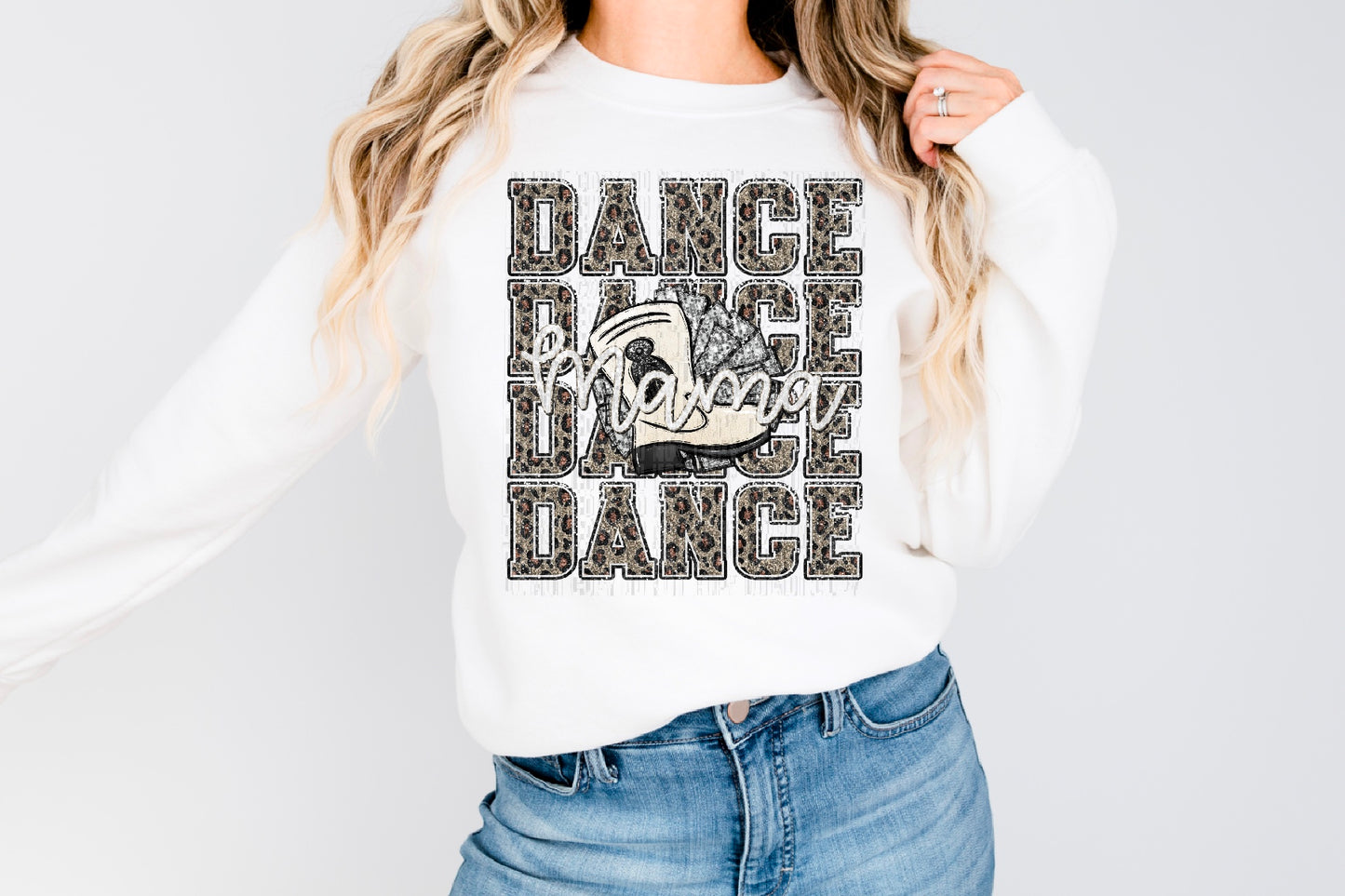 Dance Mama Cheetah Stacked DTF Transfer