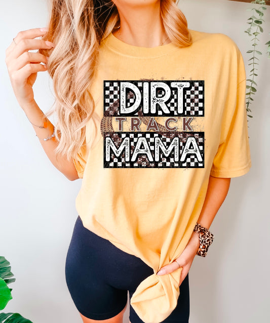 Dirt Track Mama DTF Transfer