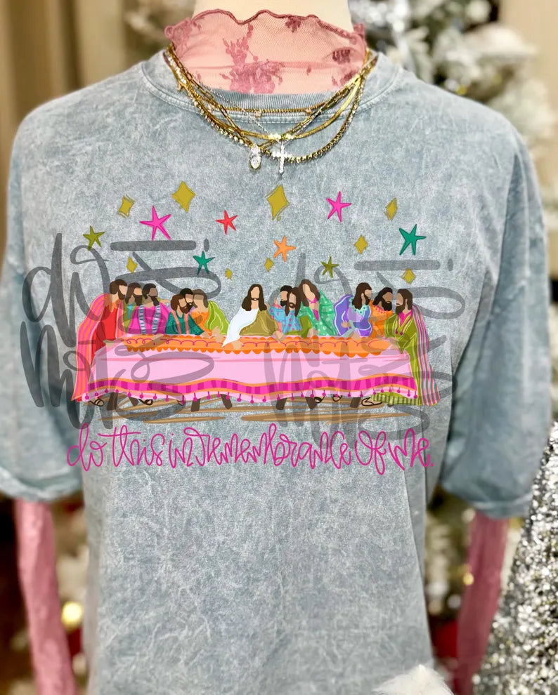 Do This In Remembrance Of Me Lord's Supper DTF Transfer