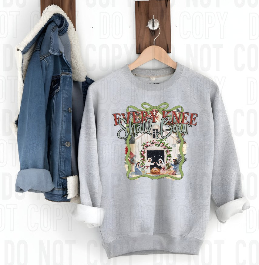 Every Knee Shall Bow DTF Transfer