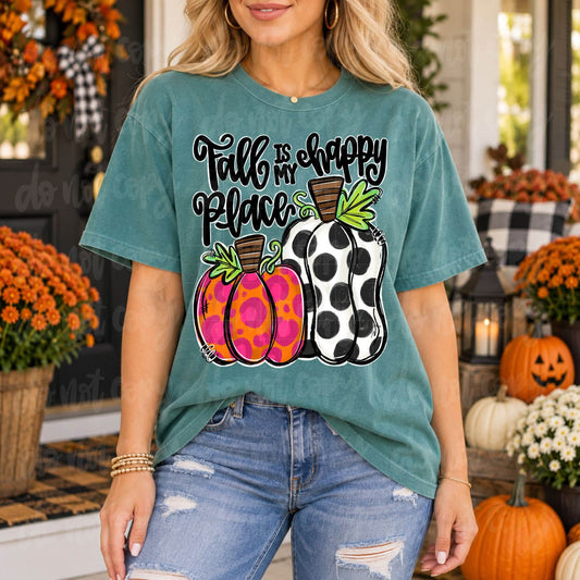 Fall Is My Happy Place DTF Transfer