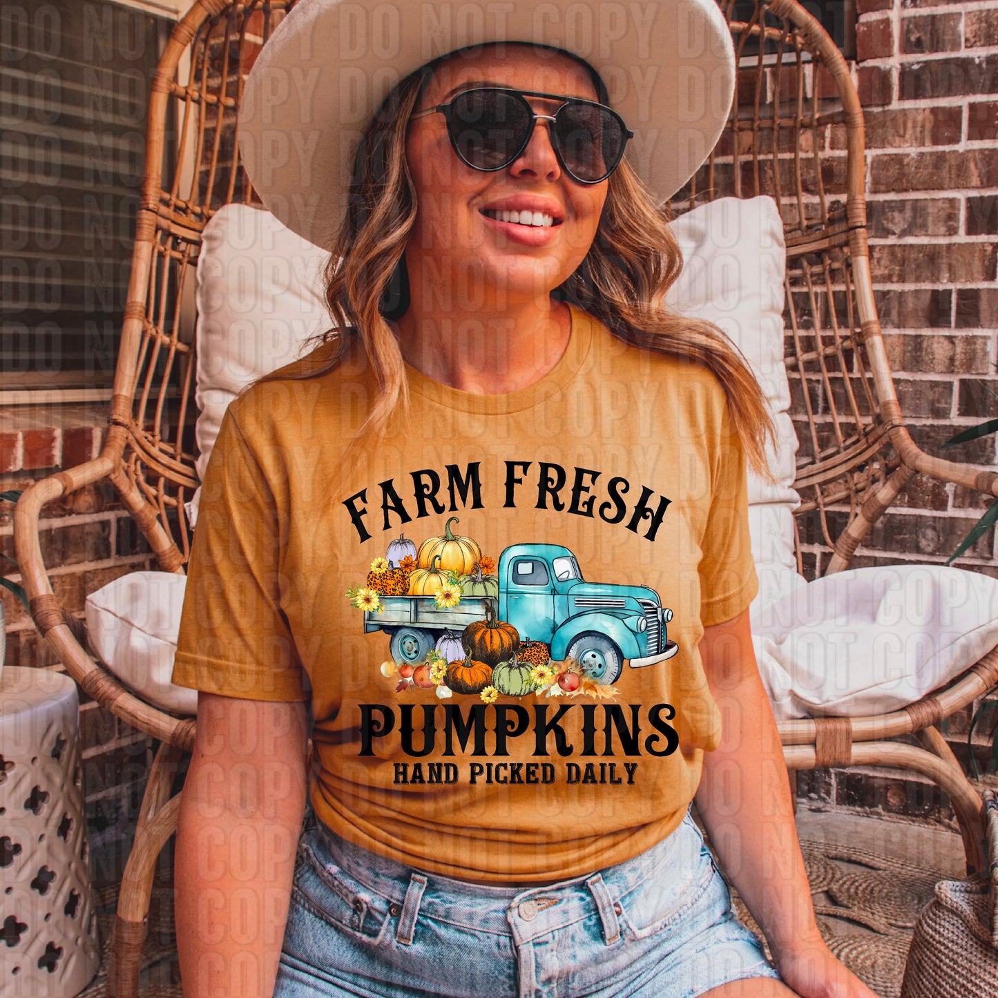 Farm Fresh Pumpkins DTF Transfer