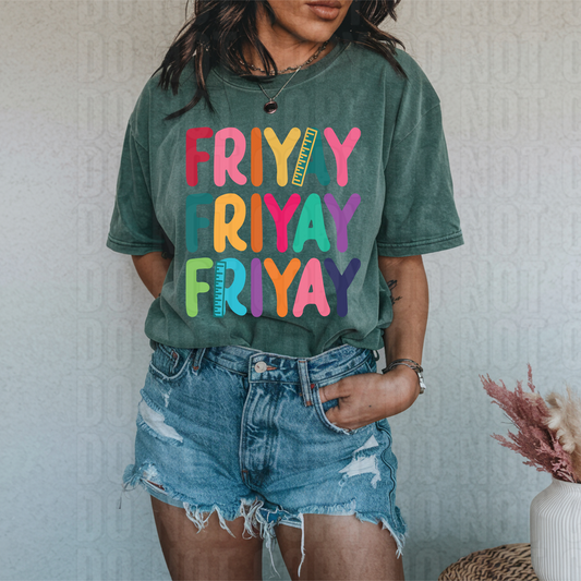Friyay Teachers DTF Transfer