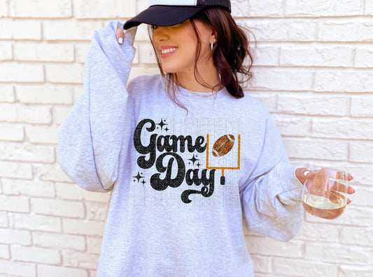 Gameday Football Glitter DTF Transfer