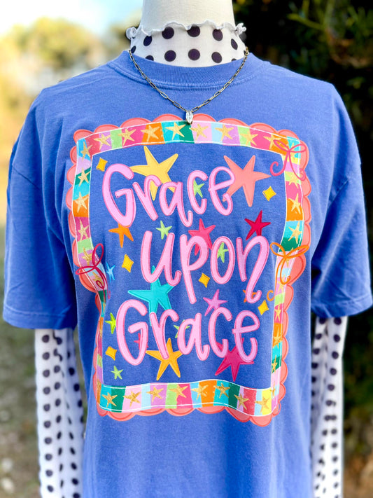 Grace Upon Grace Comfort Color Tee