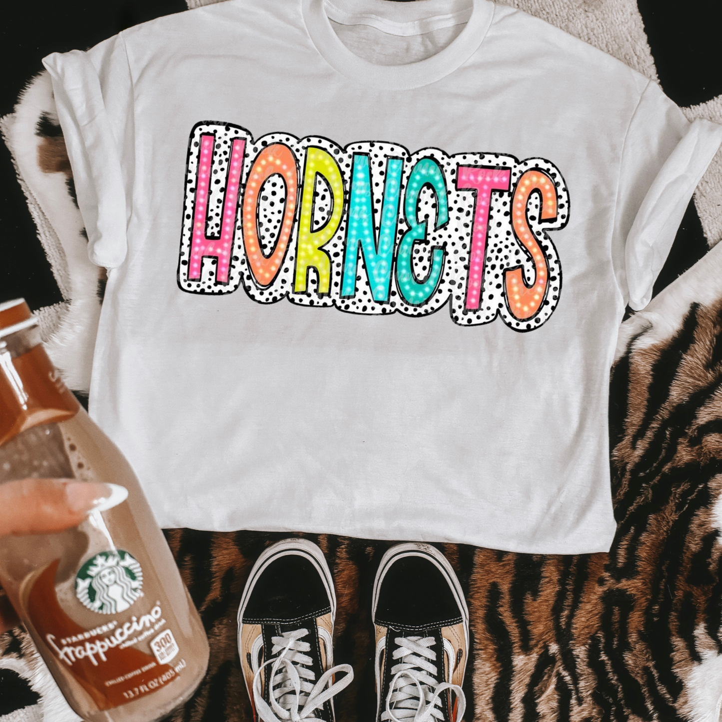 Team Mascot Dalmatian Dots DTF Transfer