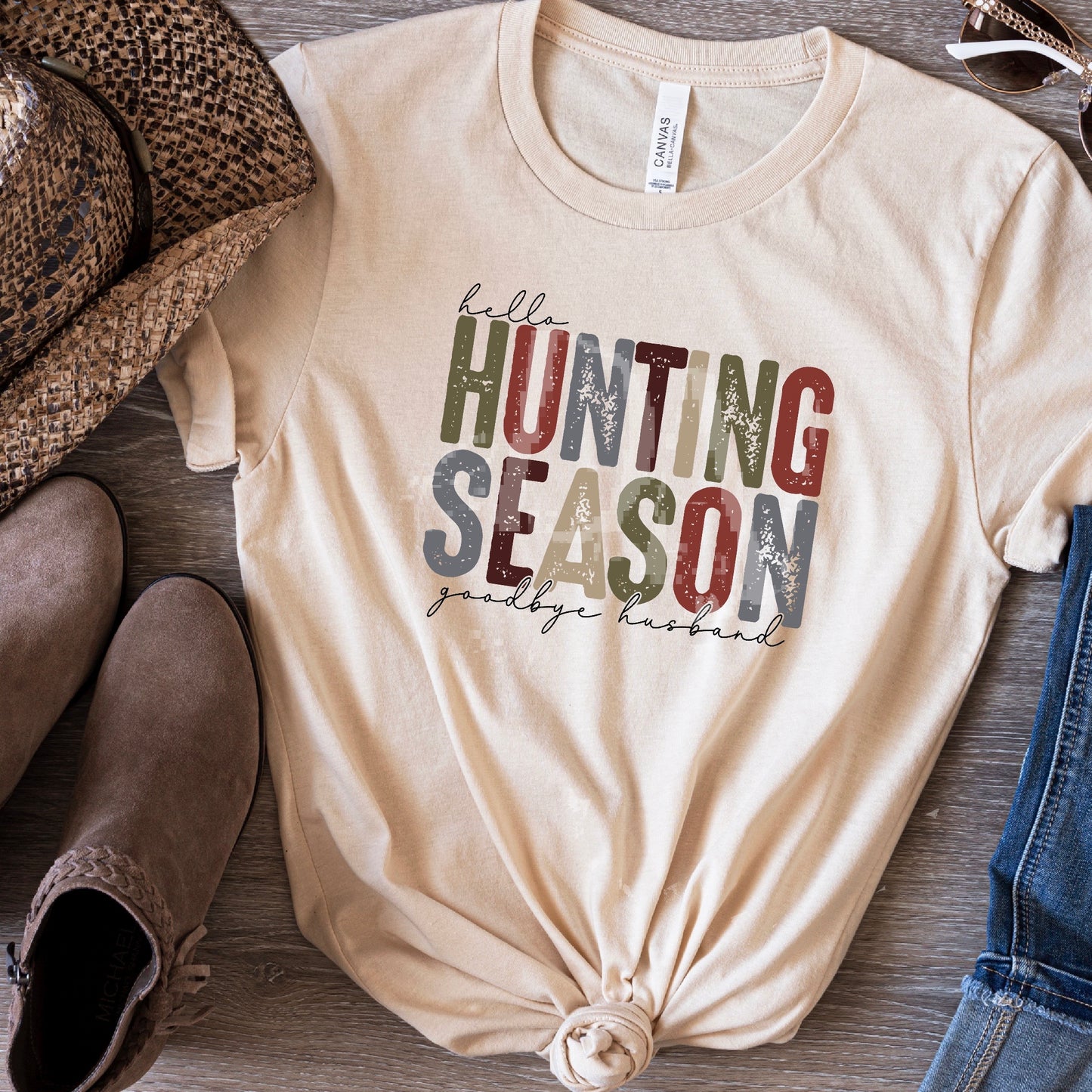 Hello Hunting Season DTF Transfer