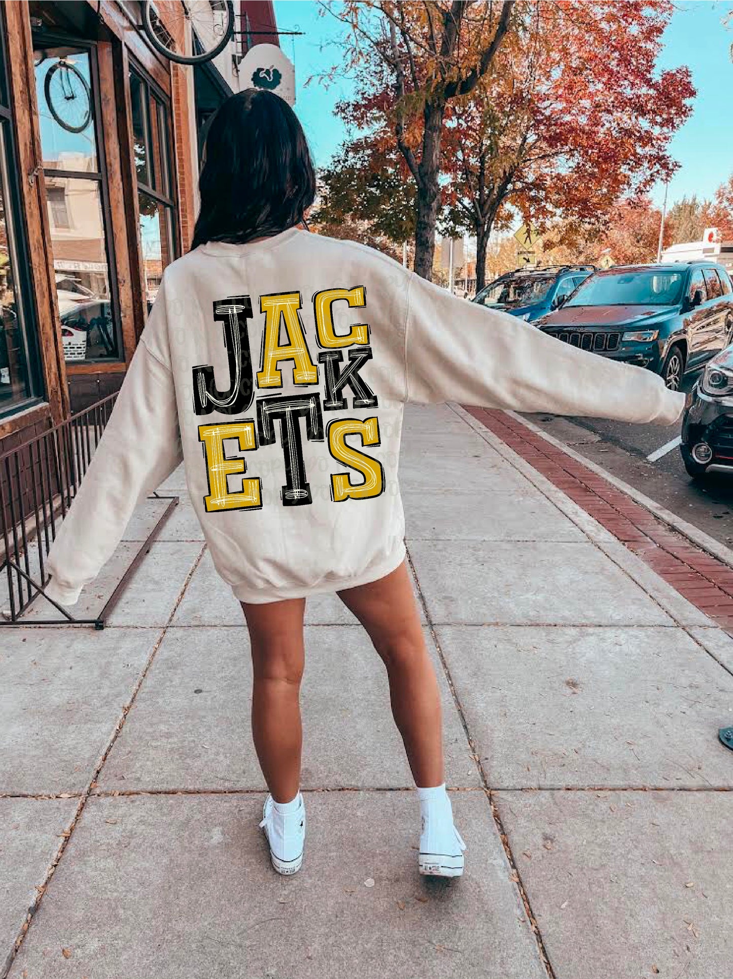 Jackets Black/Gold DTF Transfer