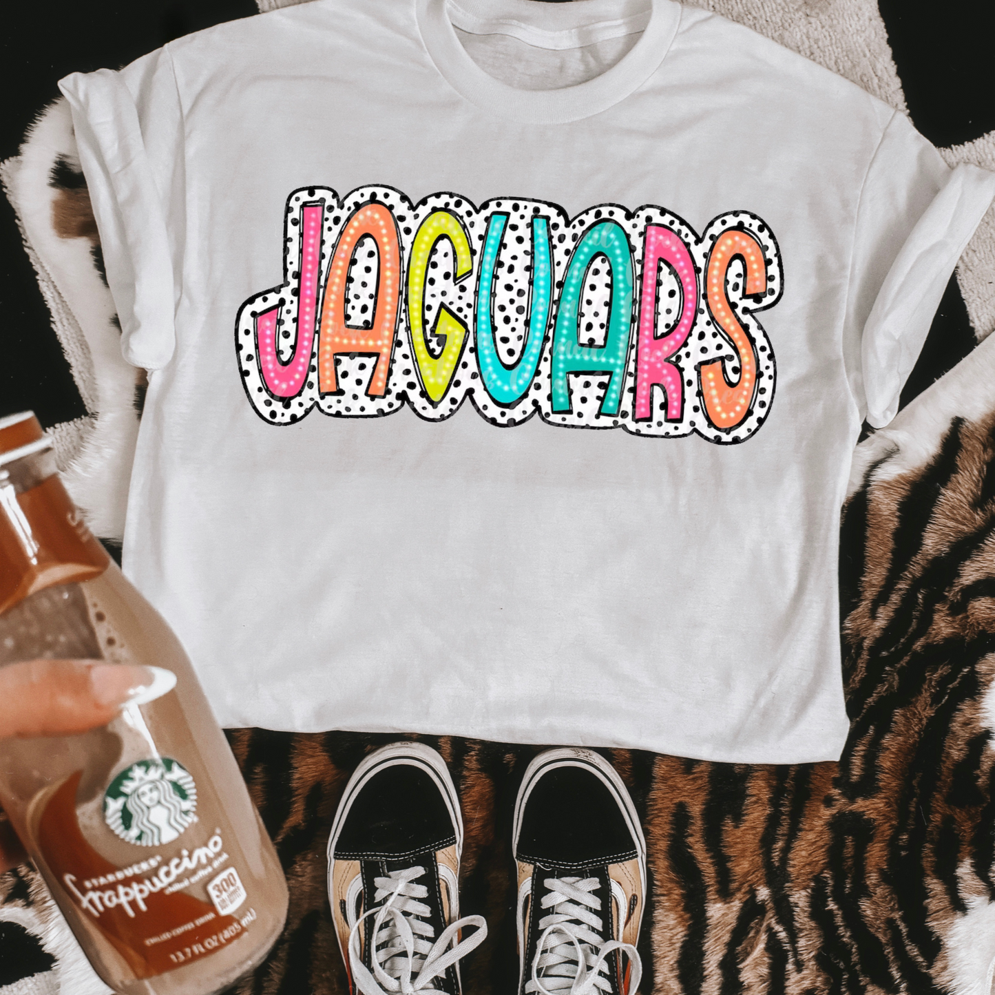 Team Mascot Dalmatian Dots DTF Transfer