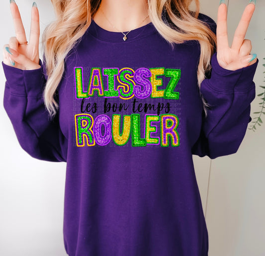 Laissez Les Bon Temps Rouler DTF Transfer