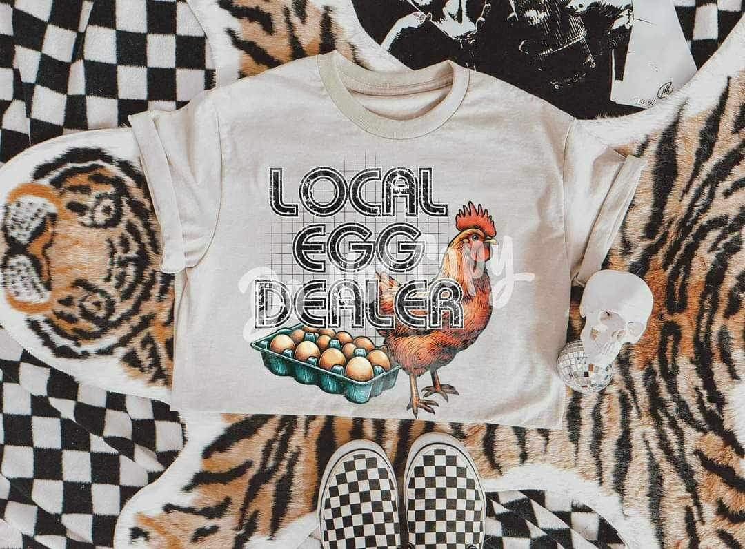 Local Egg Dealer DTF Transfer
