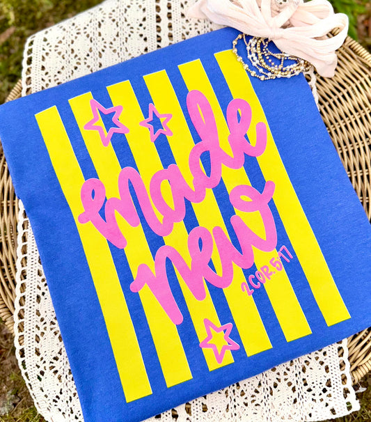 Made New Stripes DTF Transfer