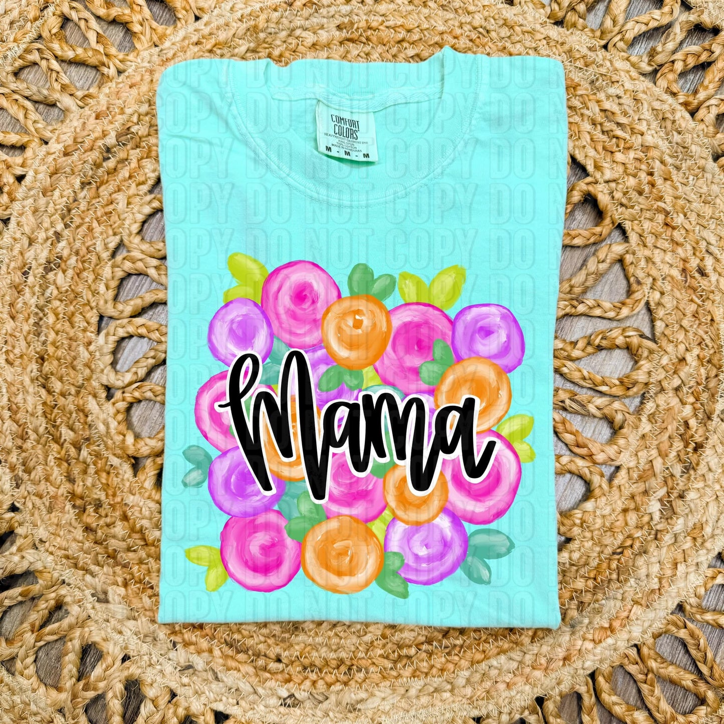 Mama Floral DTF Transfer