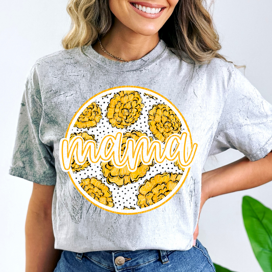 Marigold October Mama DTF Transfer