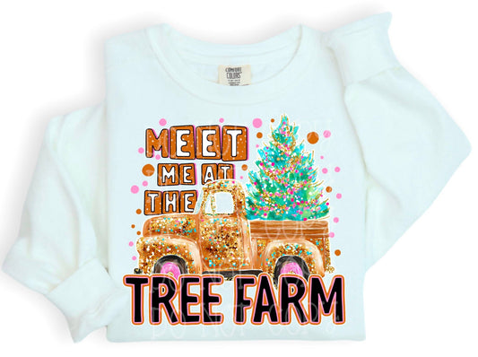 Meet Me At The Tree Farm DTF Transfer
