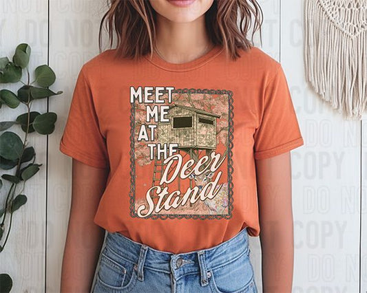 Meet Me At The Deer Stand DTF Transfer