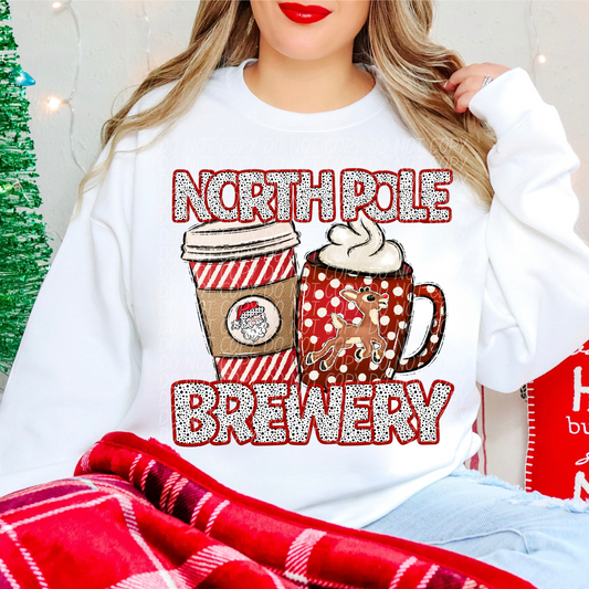 North Pole Brewery DTF Transfer