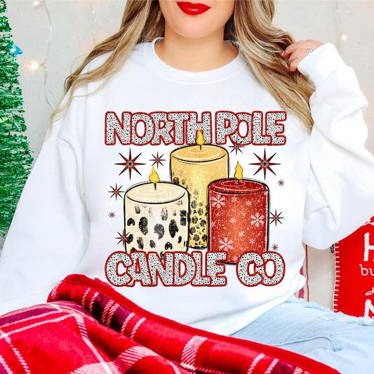 North Pole Candle Co DTF Transfer