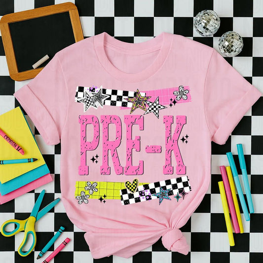 Pre-K Seeing Stars Back To School DTF Transfer