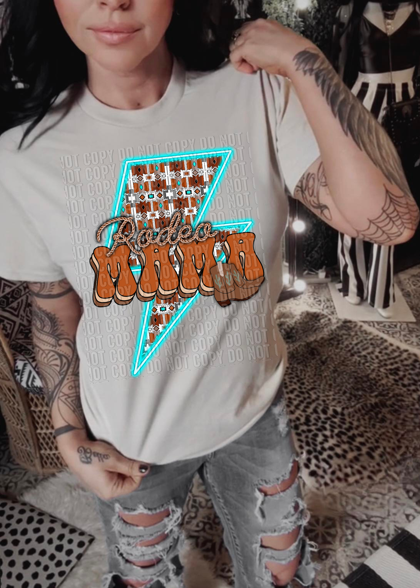 Rodeo Mama DTF Transfer