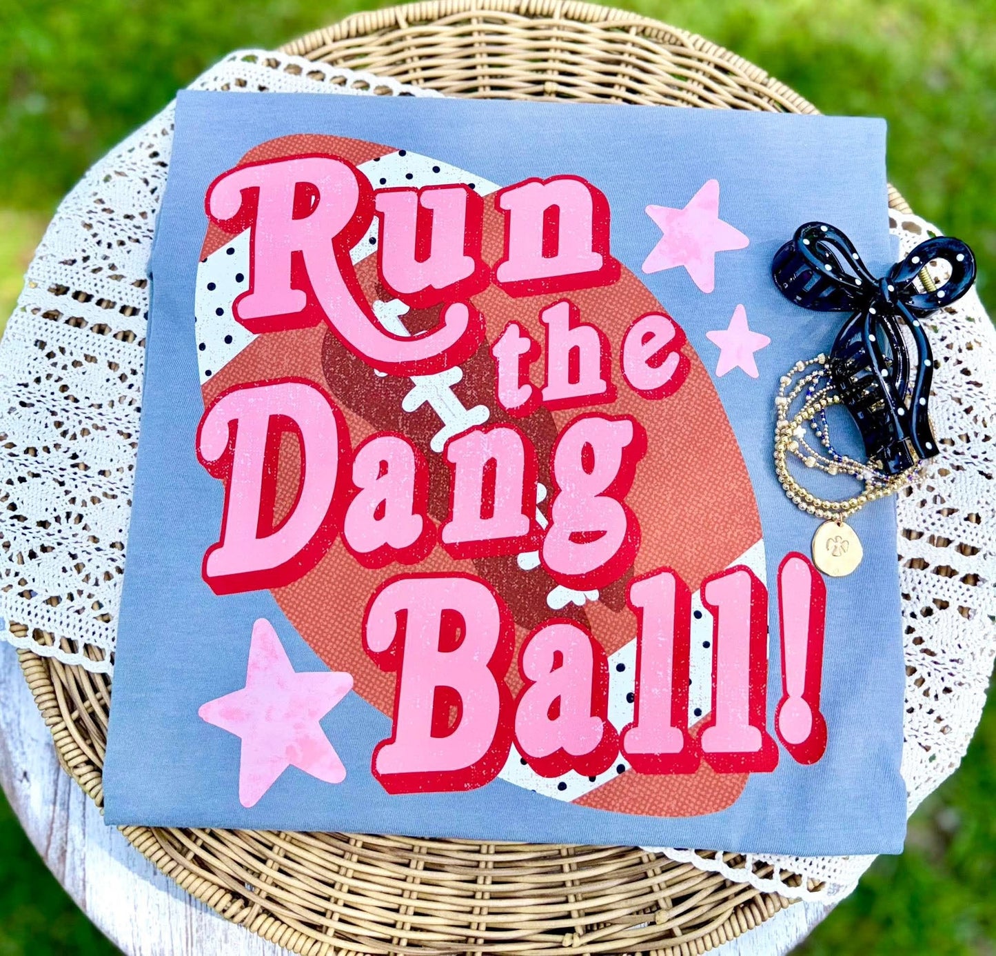 Run The Dang Ball DTF Transfer