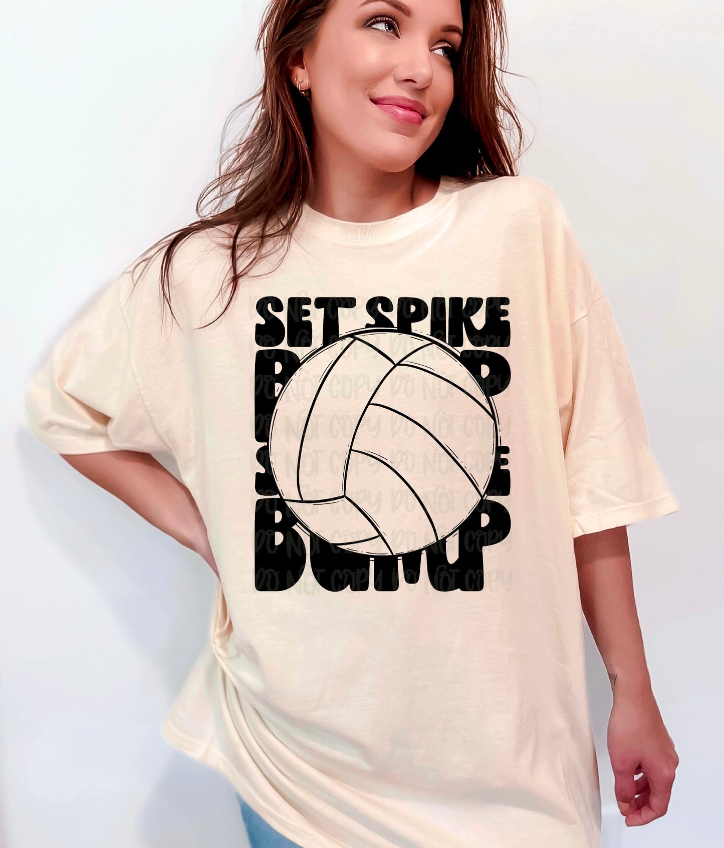 Set Spike Bump Stacked DTF Transfer