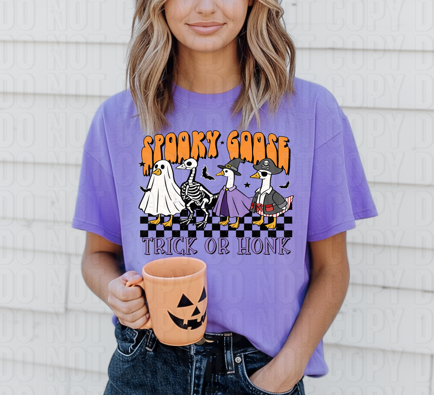 Spooky Goose DTF Transfer