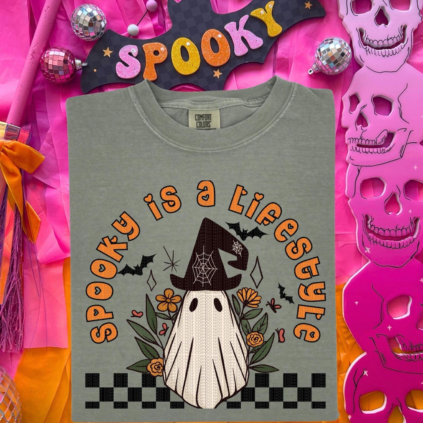 Spooky Is A Lifestyle DTF Transfer