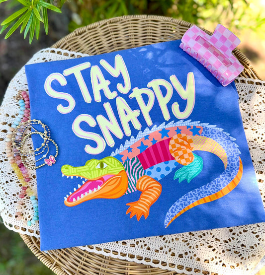 Stay Snappy Gator DTF Transfer