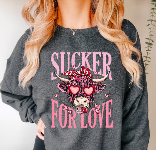 Sucker For Love DTF Transfer