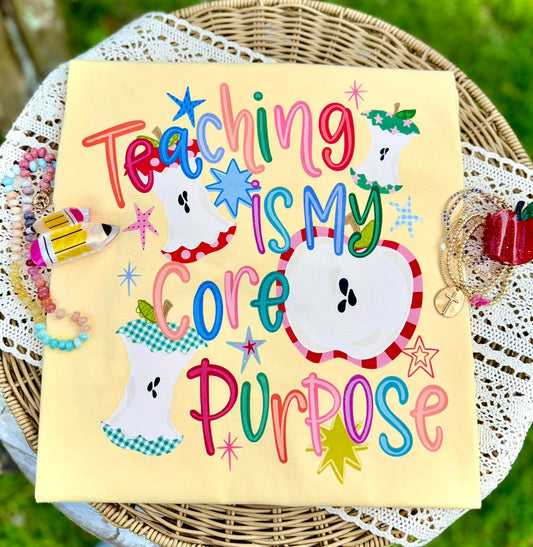 Teaching Is My Core Purpose DTF Transfer