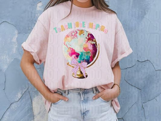 Teach Love Inspire DTF Transfer