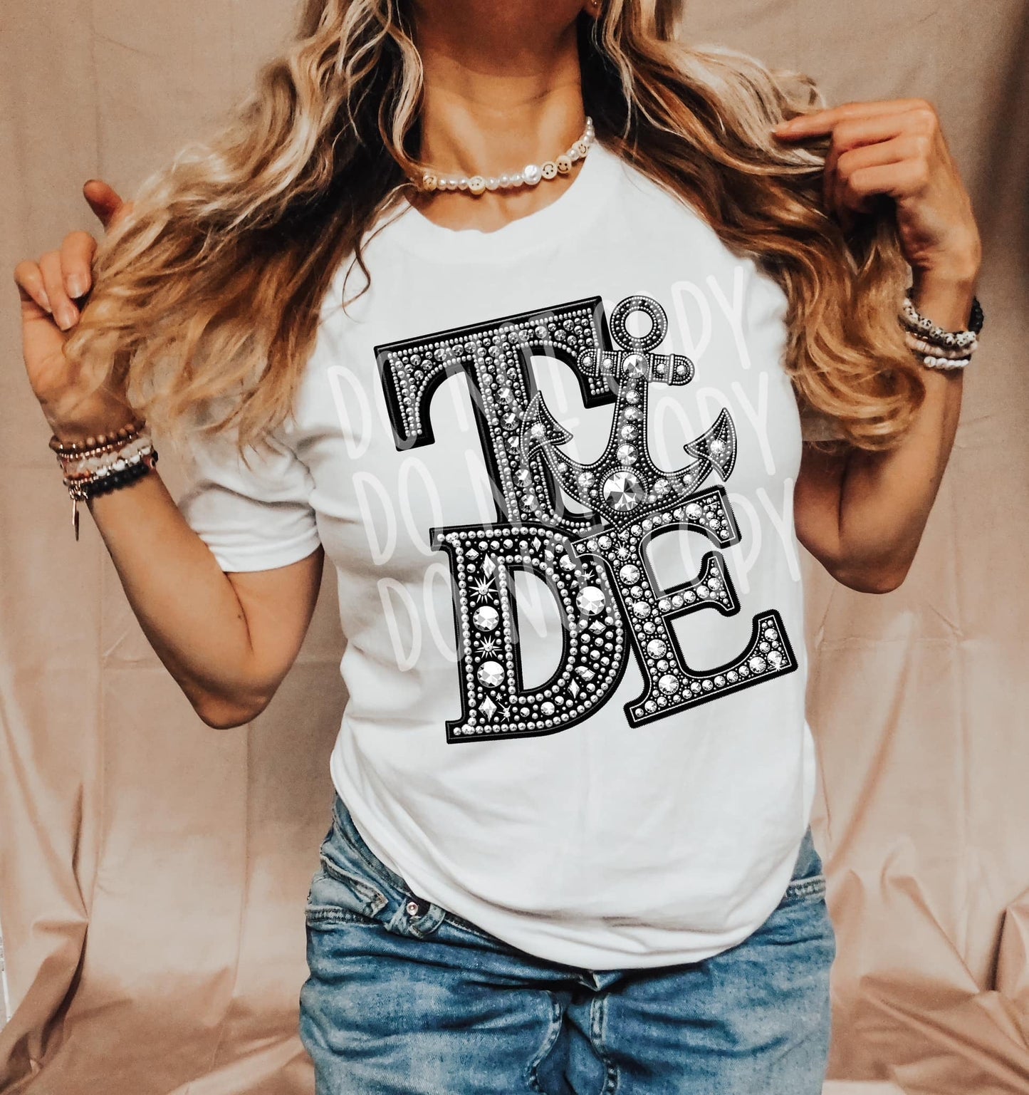Rhinestone Spirit Mascots DTF Transfer