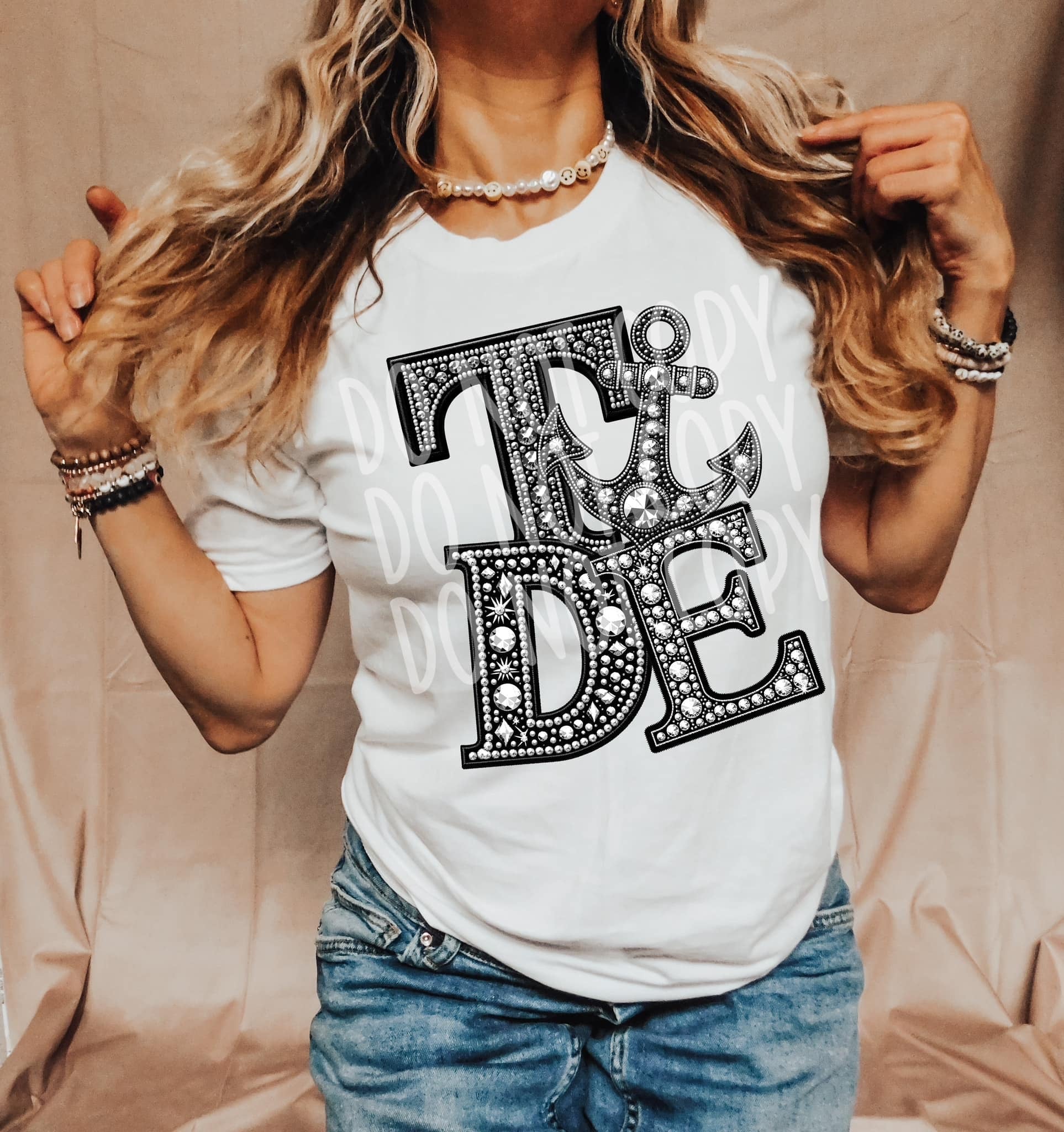 Rhinestone Spirit Mascots DTF Transfer