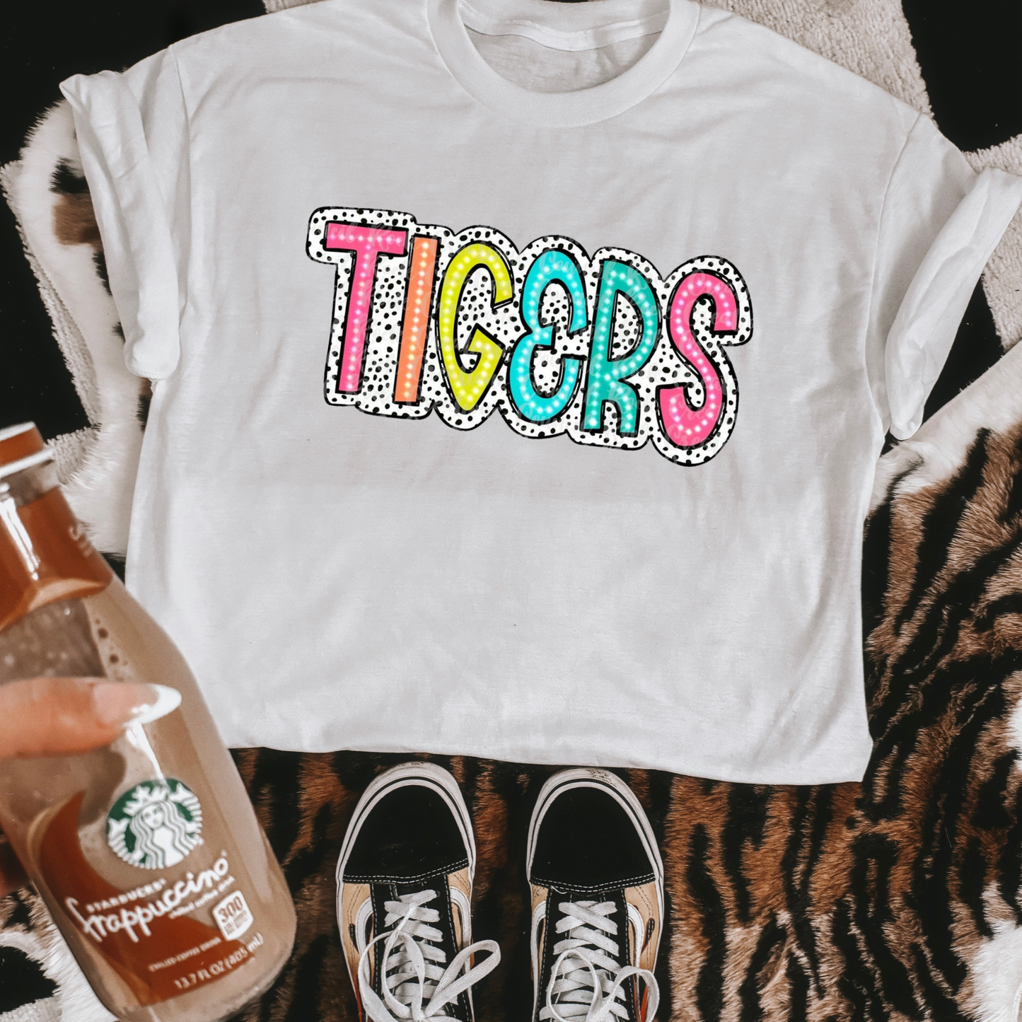 Team Mascot Dalmatian Dots DTF Transfer