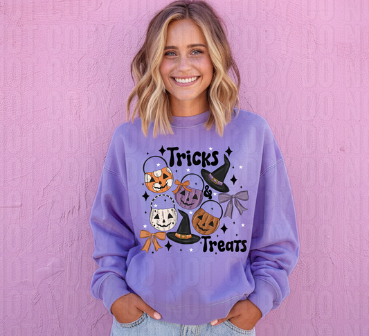 Tricks And Treats DTF Transfer