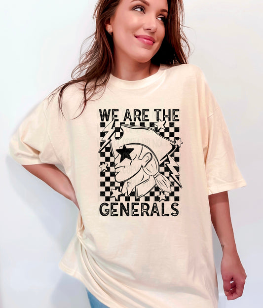 We Are The Generals DTF Transfer