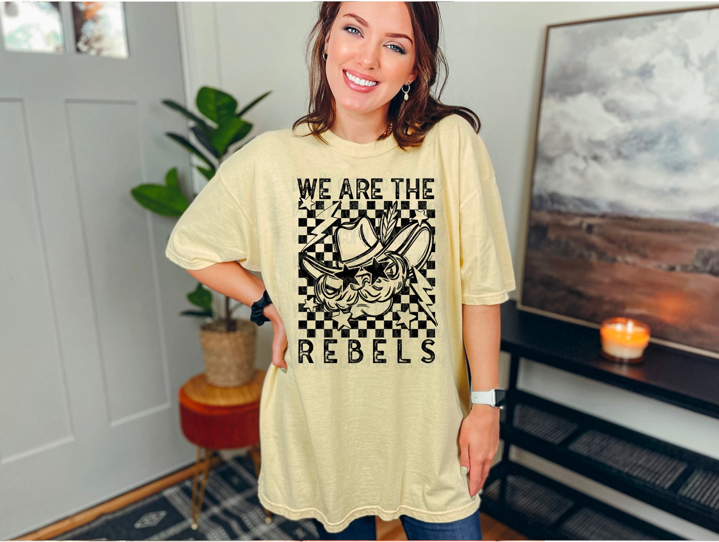 We Are The Rebels DTF Transfer