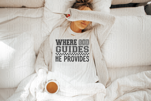 Where God Guides DTF Transfer