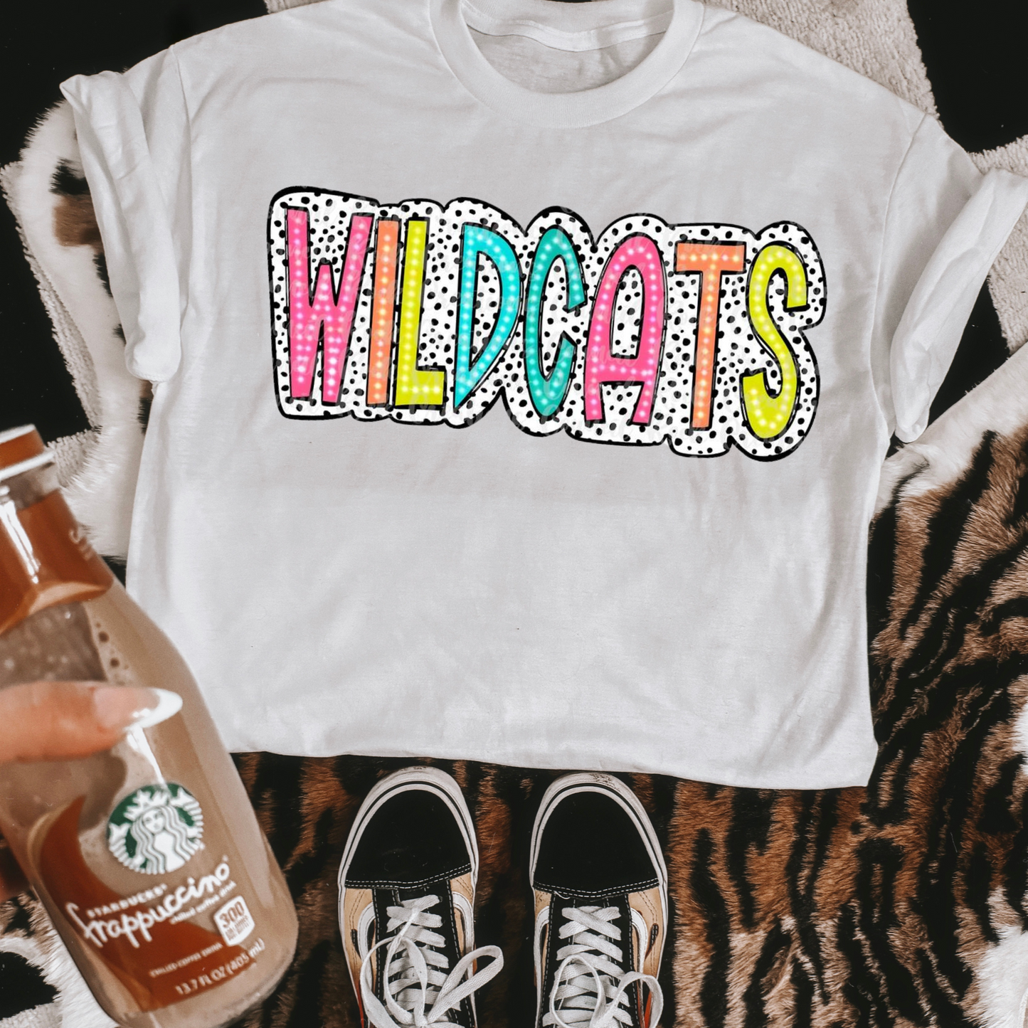 Team Mascot Dalmatian Dots DTF Transfer