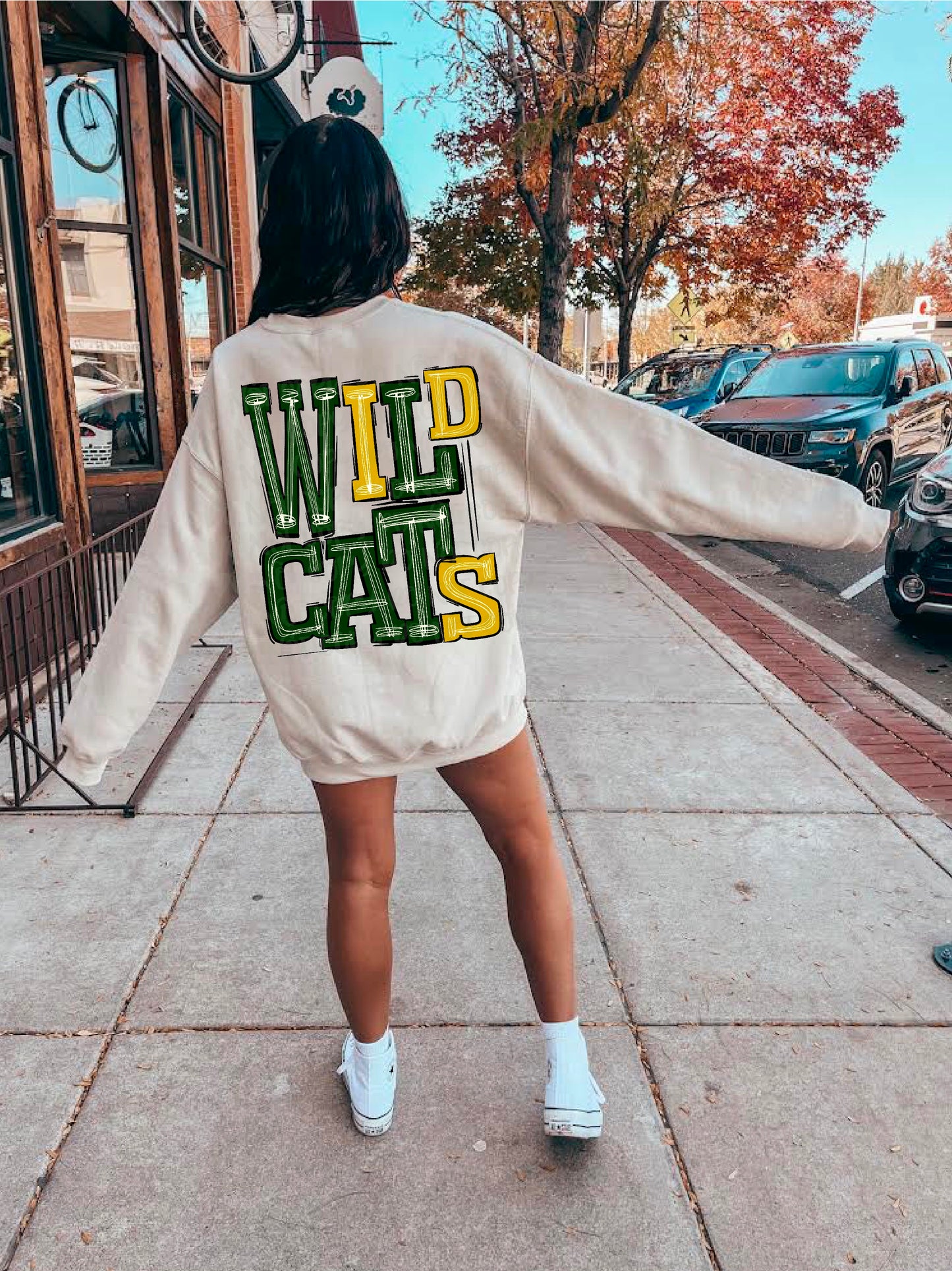 Wildcats Yellow/Green DTF Transfer