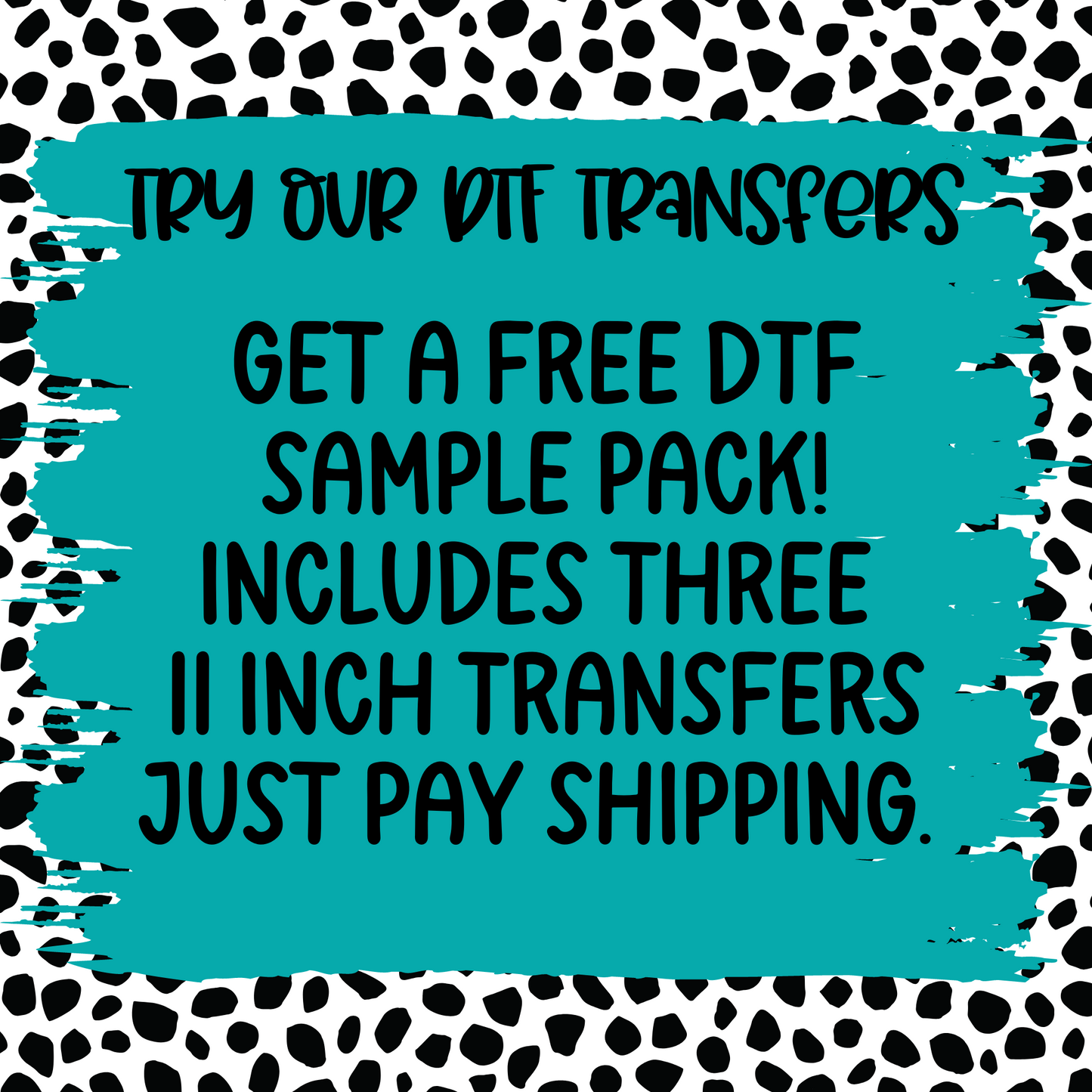 DTF Transfer Sample Pack