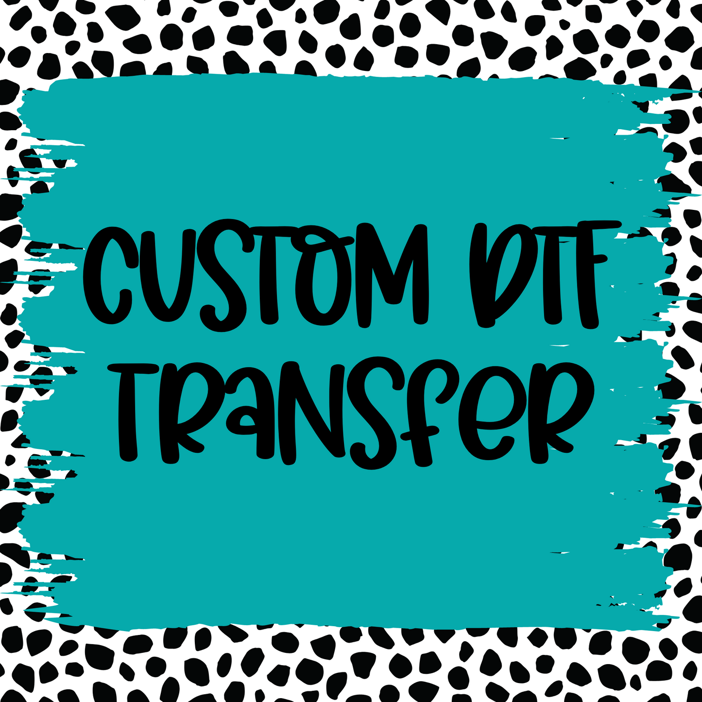 Custom DTF transfer