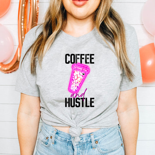 Coffee And Hustle DTF Transfer