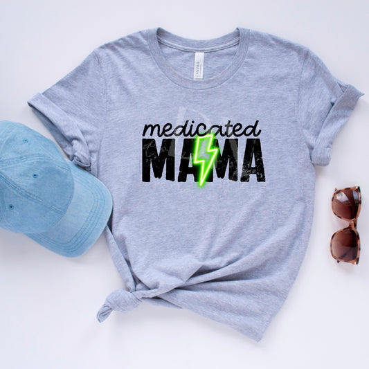 Medicated Mama Bolt DTF Transfer