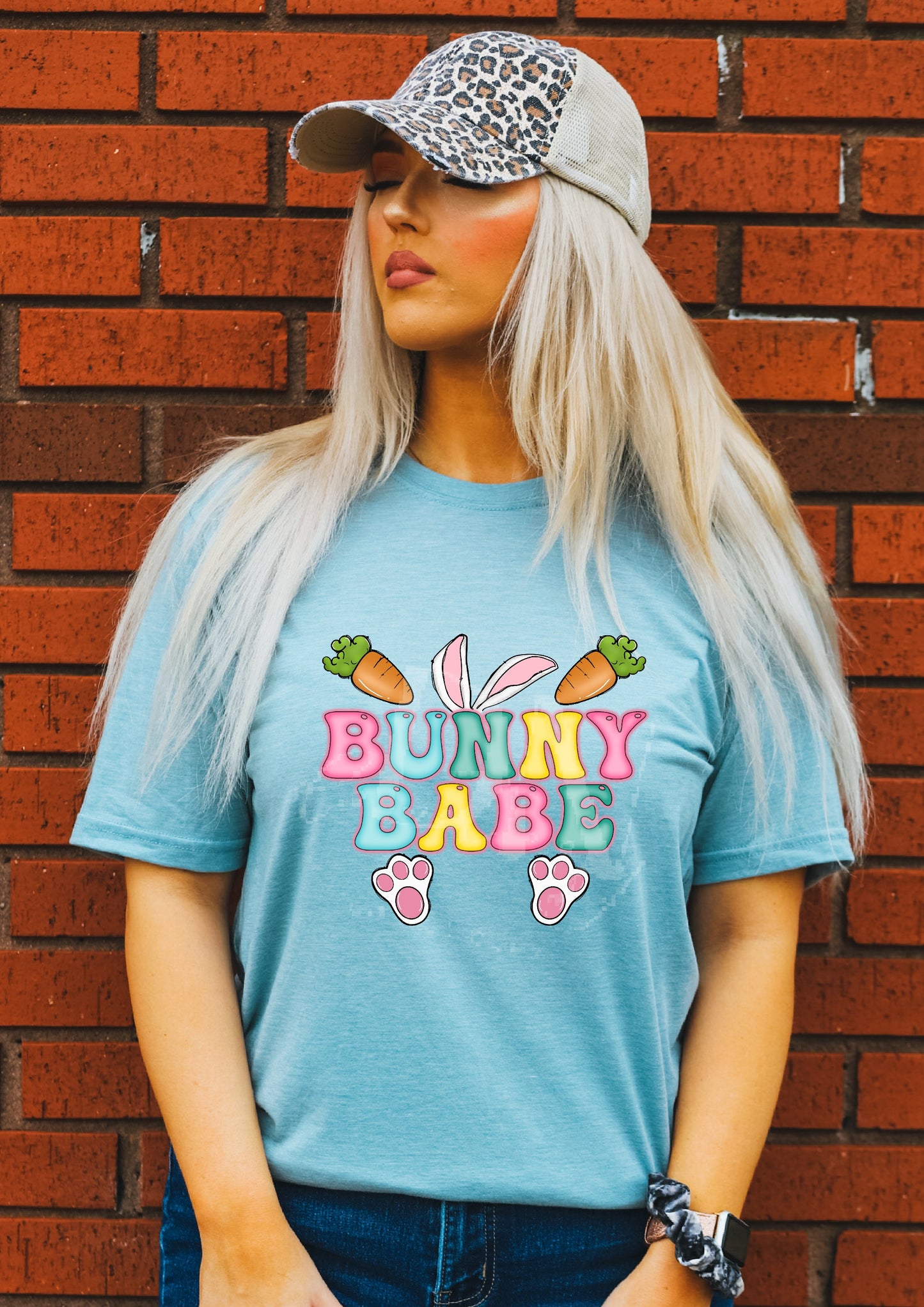 Bunny Babe DTF Transfer
