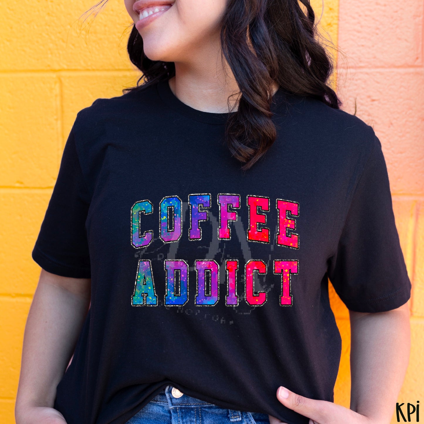 Coffee Addict DTF Transfer