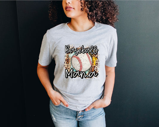 Baseball Mama DTF Transfer